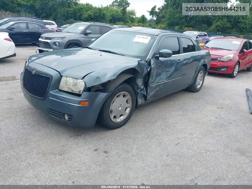2005 Chrysler 300 Touring VIN: 2C3AA53G85H644215 Lot: 45538816