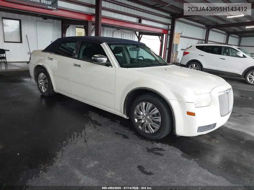 2005 Chrysler 300 VIN: 2C3JA43R95H143412 Lot: 45624000