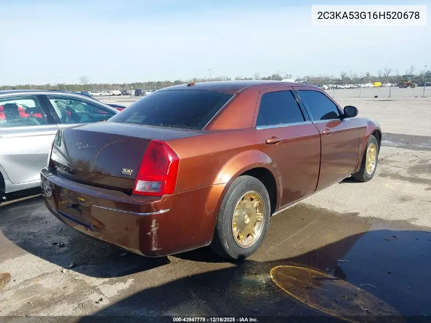 2C3KA53G16H520678 2006 Chrysler 300 Touring