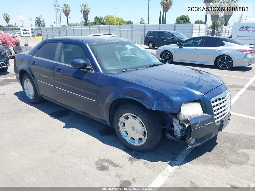 2006 Chrysler 300 Touring VIN: 2C3KA53GX6H206883 Lot: 45415516