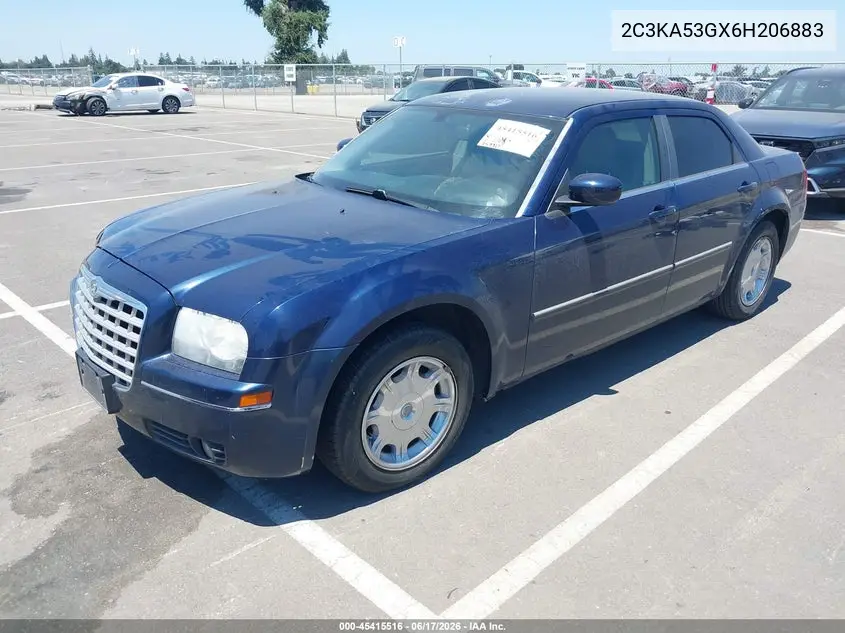 2006 Chrysler 300 Touring VIN: 2C3KA53GX6H206883 Lot: 45415516