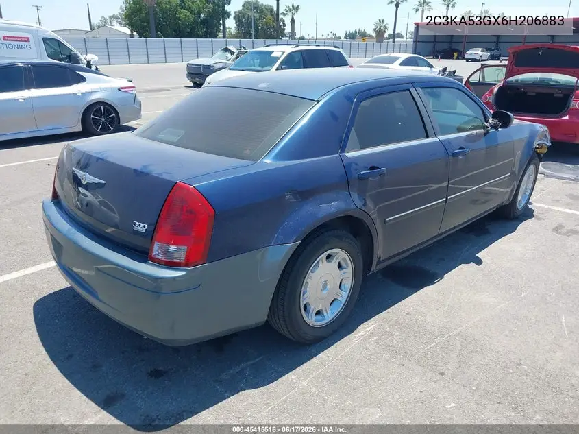 2006 Chrysler 300 Touring VIN: 2C3KA53GX6H206883 Lot: 45415516