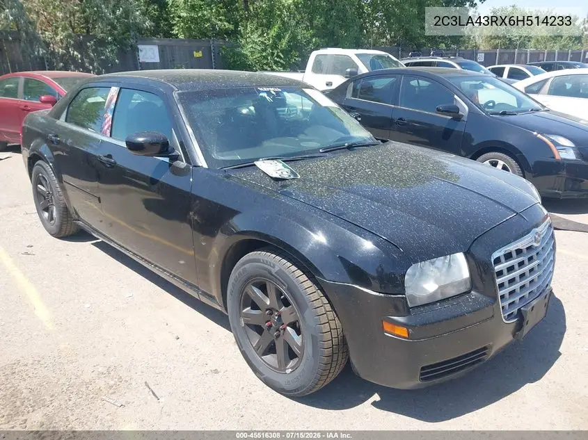 2006 Chrysler 300 VIN: 2C3LA43RX6H514233 Lot: 45516308