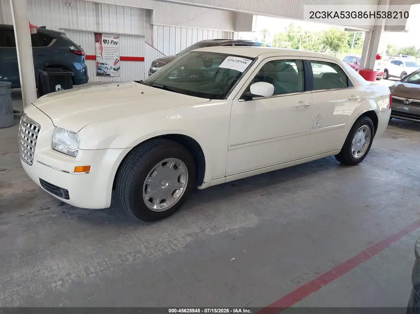 2006 Chrysler 300 Touring VIN: 2C3KA53G86H538210 Lot: 45628948
