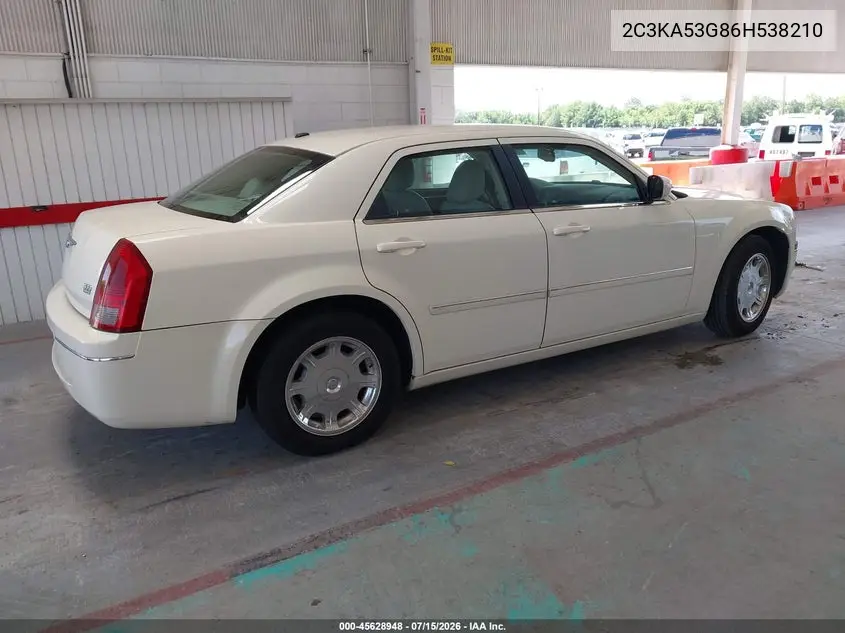 2006 Chrysler 300 Touring VIN: 2C3KA53G86H538210 Lot: 45628948