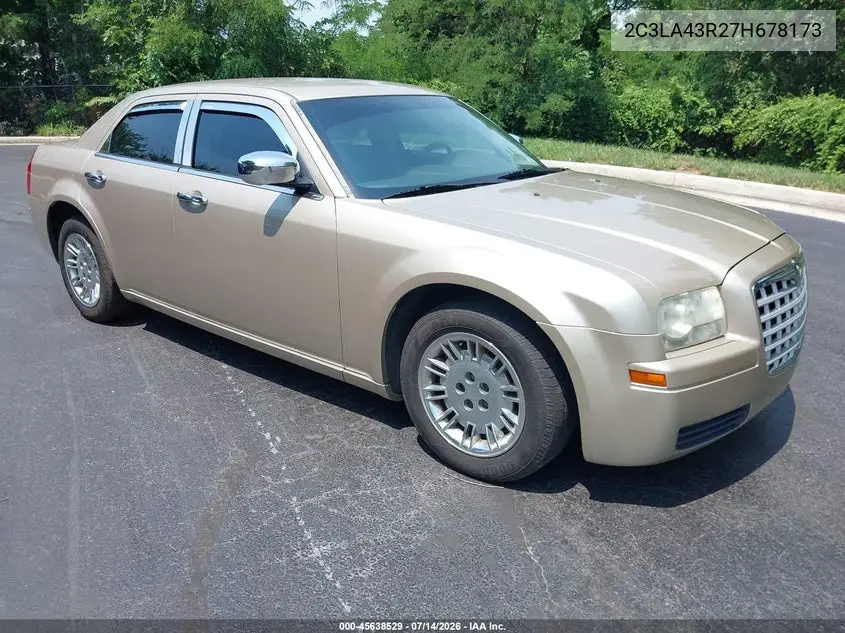 2007 Chrysler 300 VIN: 2C3LA43R27H678173 Lot: 45638529
