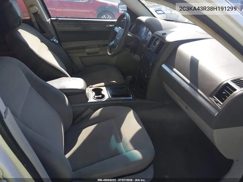 2008 Chrysler 300 Lx VIN: 2C3KA43R38H191299 Lot: 45555222