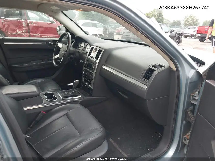 2008 Chrysler 300 Touring VIN: 2C3KA53G38H267740 Lot: 45617874