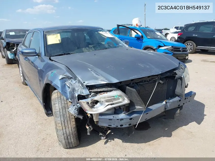 2011 Chrysler 300 VIN: 2C3CA4CG1BH549137 Lot: 45581981