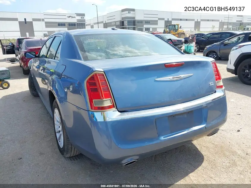 2011 Chrysler 300 VIN: 2C3CA4CG1BH549137 Lot: 45581981
