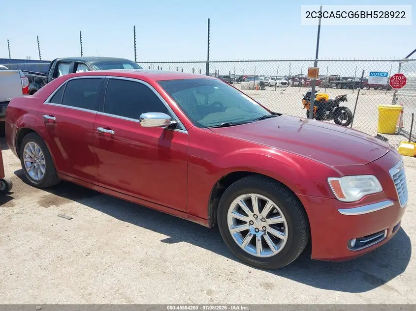 2011 Chrysler 300 Limited VIN: 2C3CA5CG6BH528922 Lot: 45584260