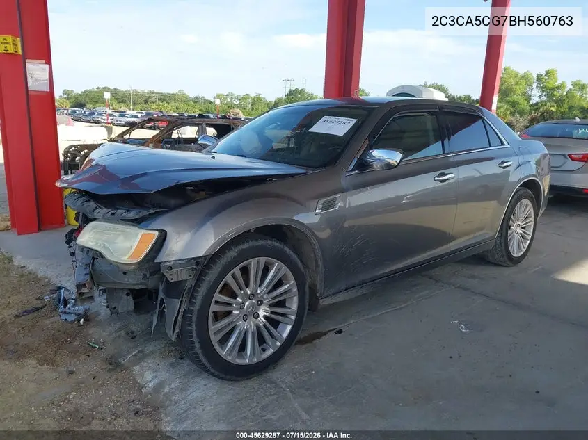 2011 Chrysler 300 Limited VIN: 2C3CA5CG7BH560763 Lot: 45629287