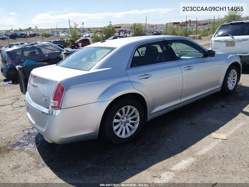 2012 Chrysler 300 VIN: 2C3CCAAG9CH114055 Lot: 45477821