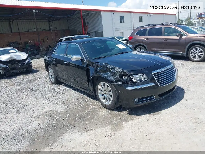 2012 Chrysler 300 Limited VIN: 2C3CCACG9CH310493 Lot: 45676189