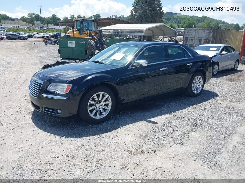 2012 Chrysler 300 Limited VIN: 2C3CCACG9CH310493 Lot: 45676189