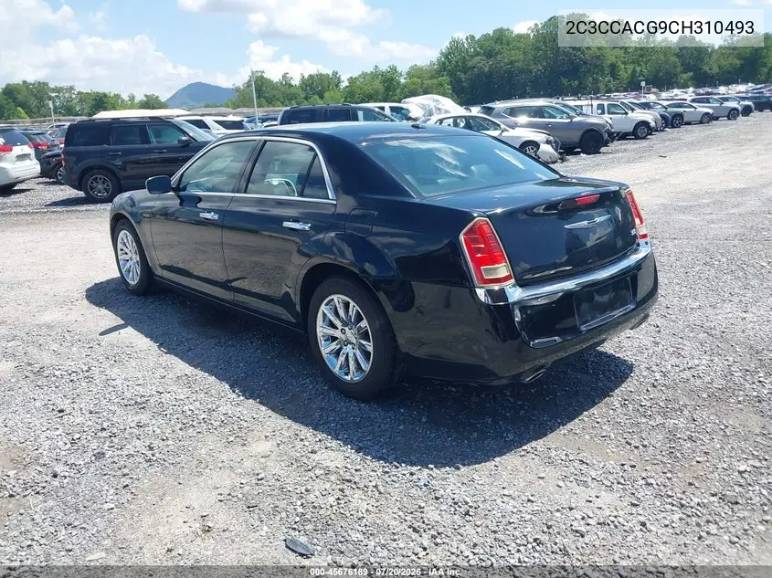 2012 Chrysler 300 Limited VIN: 2C3CCACG9CH310493 Lot: 45676189