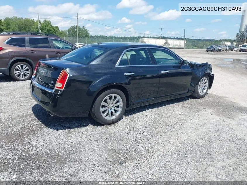 2012 Chrysler 300 Limited VIN: 2C3CCACG9CH310493 Lot: 45676189