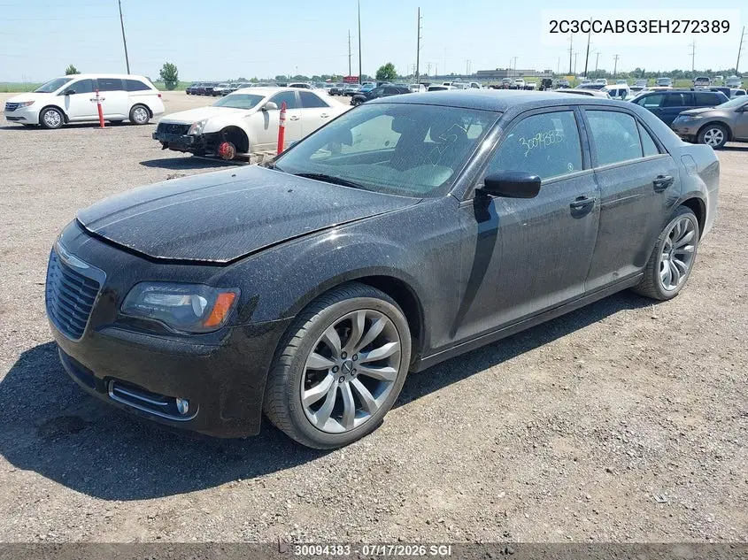 2014 Chrysler 300 S VIN: 2C3CCABG3EH272389 Lot: 30094383