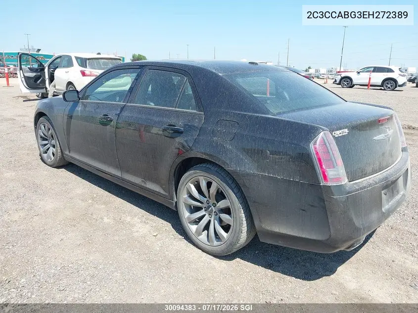 2014 Chrysler 300 S VIN: 2C3CCABG3EH272389 Lot: 30094383