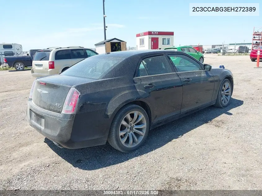 2014 Chrysler 300 S VIN: 2C3CCABG3EH272389 Lot: 30094383