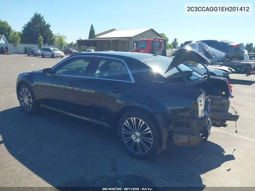 2014 Chrysler 300 300S VIN: 2C3CCAGG1EH201412 Lot: 45367395