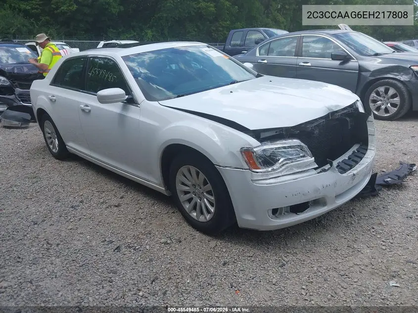 2014 Chrysler 300 VIN: 2C3CCAAG6EH217808 Lot: 45549485