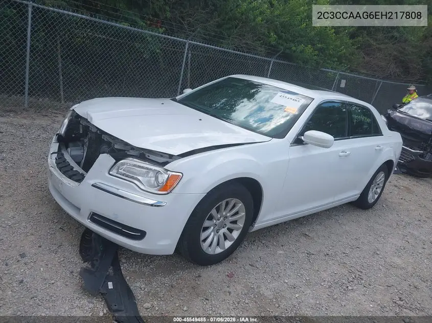 2014 Chrysler 300 VIN: 2C3CCAAG6EH217808 Lot: 45549485