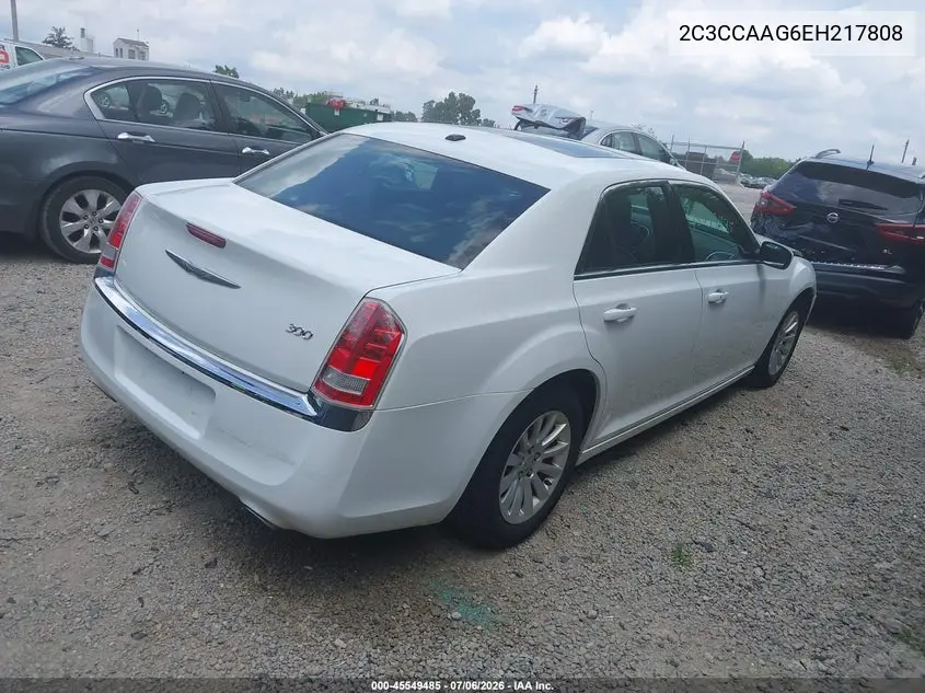 2014 Chrysler 300 VIN: 2C3CCAAG6EH217808 Lot: 45549485