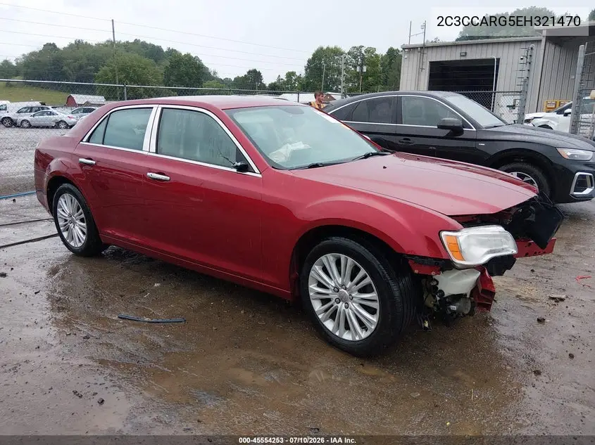 2014 Chrysler 300 VIN: 2C3CCARG5EH321470 Lot: 45554253