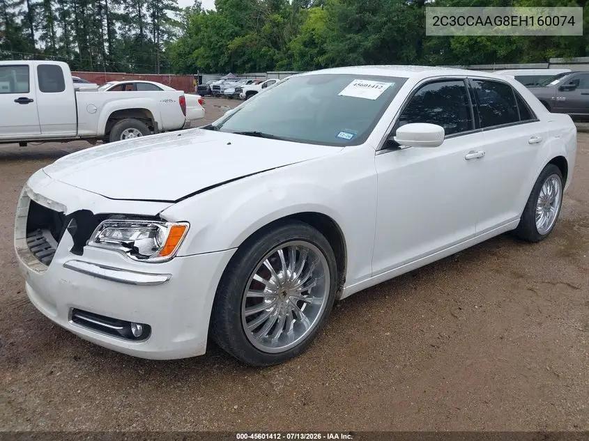 2014 Chrysler 300 VIN: 2C3CCAAG8EH160074 Lot: 45601412