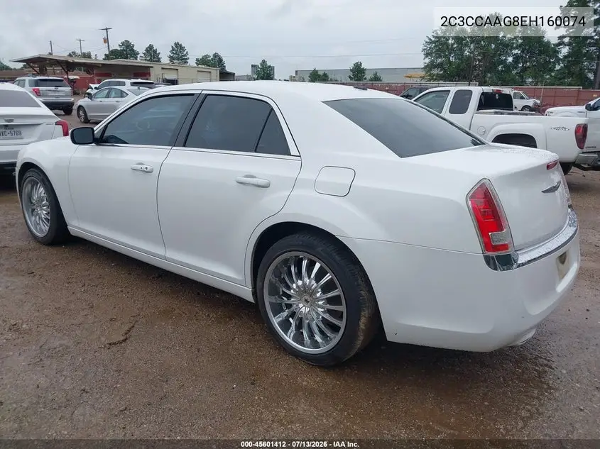 2014 Chrysler 300 VIN: 2C3CCAAG8EH160074 Lot: 45601412