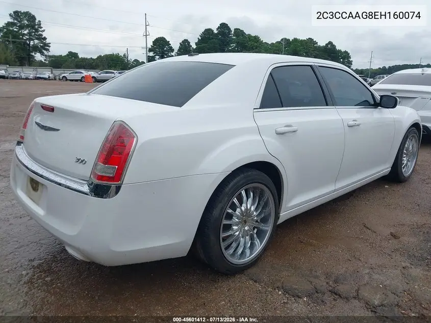 2014 Chrysler 300 VIN: 2C3CCAAG8EH160074 Lot: 45601412