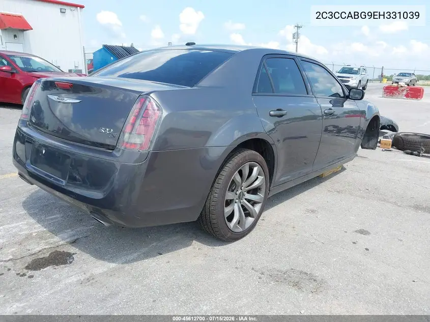 2014 Chrysler 300 300S VIN: 2C3CCABG9EH331039 Lot: 45612700