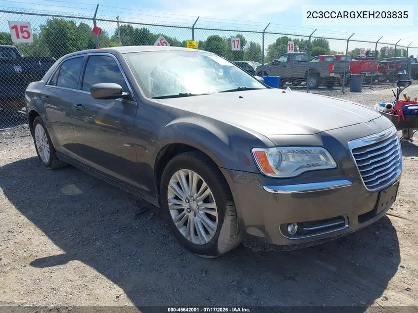 2014 Chrysler 300 VIN: 2C3CCARGXEH203835 Lot: 45642001