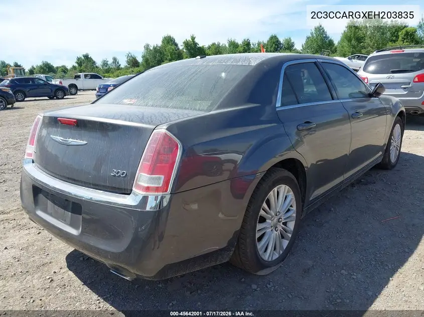 2014 Chrysler 300 VIN: 2C3CCARGXEH203835 Lot: 45642001