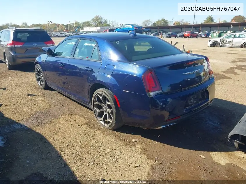 2C3CCABG5FH767047 2015 Chrysler 300 300S