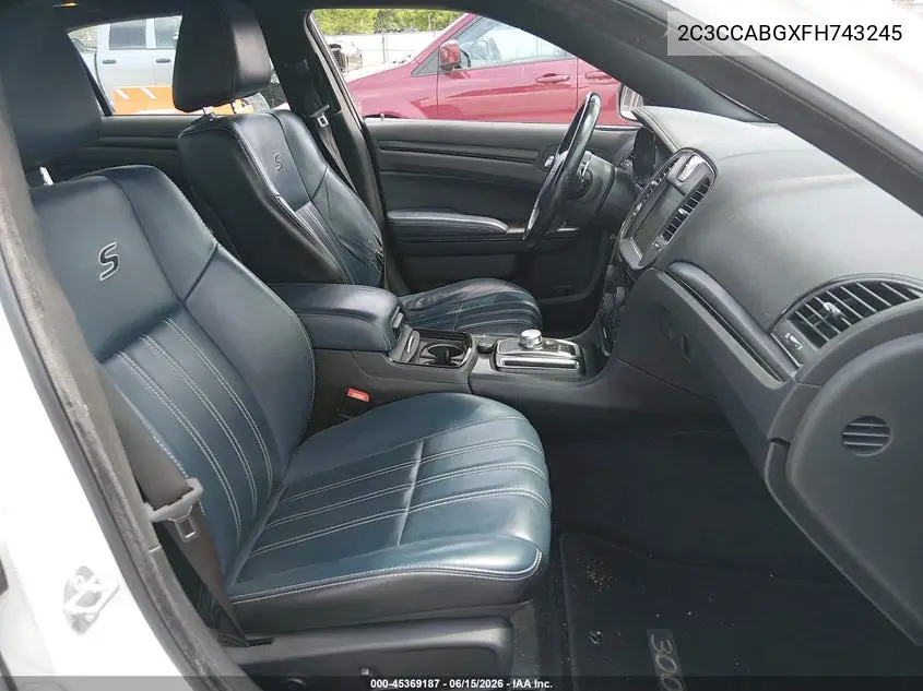 2015 Chrysler 300 300S VIN: 2C3CCABGXFH743245 Lot: 45369187