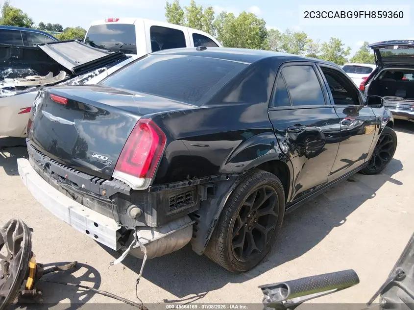 2015 Chrysler 300 S VIN: 2C3CCABG9FH859360 Lot: 45564169