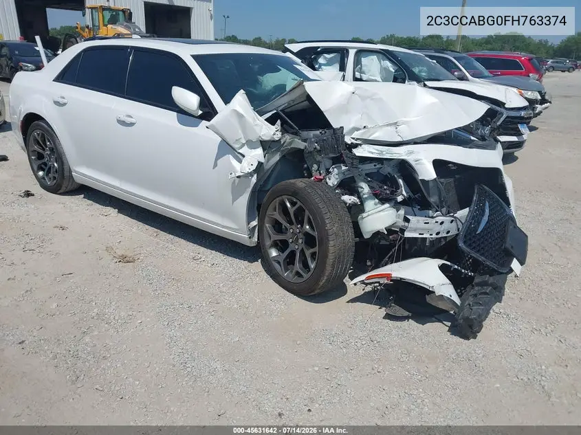 2015 Chrysler 300 300S VIN: 2C3CCABG0FH763374 Lot: 45631642