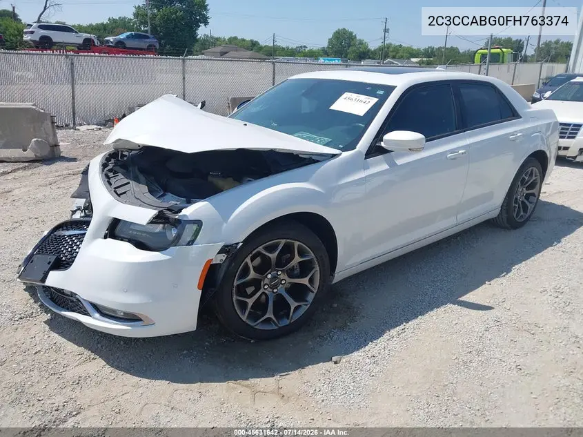 2015 Chrysler 300 300S VIN: 2C3CCABG0FH763374 Lot: 45631642