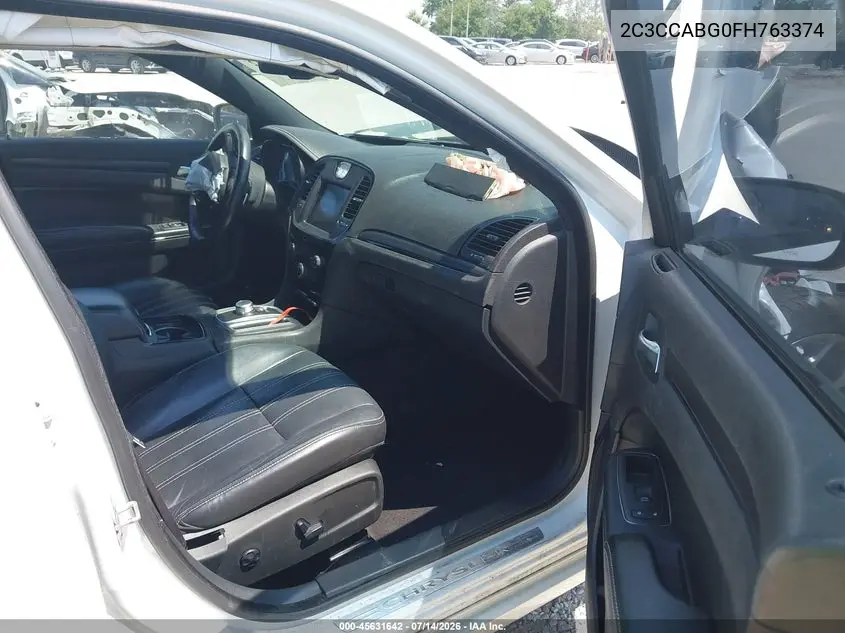 2015 Chrysler 300 300S VIN: 2C3CCABG0FH763374 Lot: 45631642