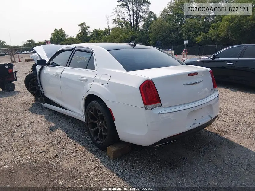 2015 Chrysler 300 Limited VIN: 2C3CCAAG3FH872171 Lot: 45636595