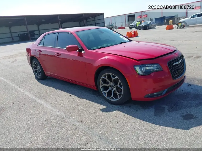 2015 Chrysler 300 300S VIN: 2C3CCABG8FH887201 Lot: 45642018