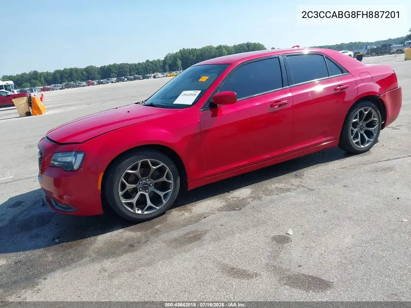 2015 Chrysler 300 300S VIN: 2C3CCABG8FH887201 Lot: 45642018
