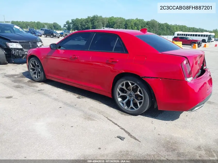 2015 Chrysler 300 300S VIN: 2C3CCABG8FH887201 Lot: 45642018