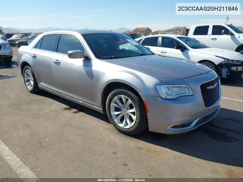 2C3CCAAG2GH211846 2016 Chrysler 300 Limited