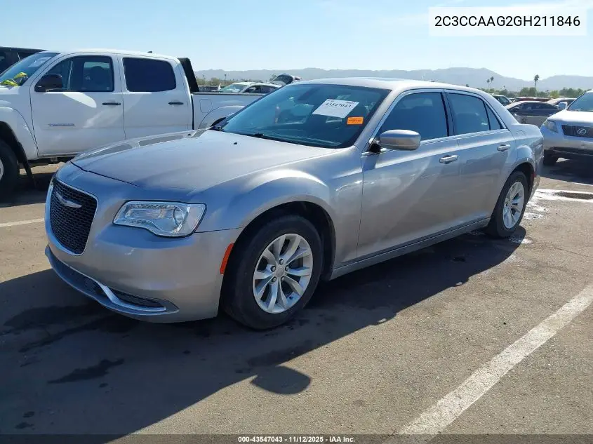 2C3CCAAG2GH211846 2016 Chrysler 300 Limited