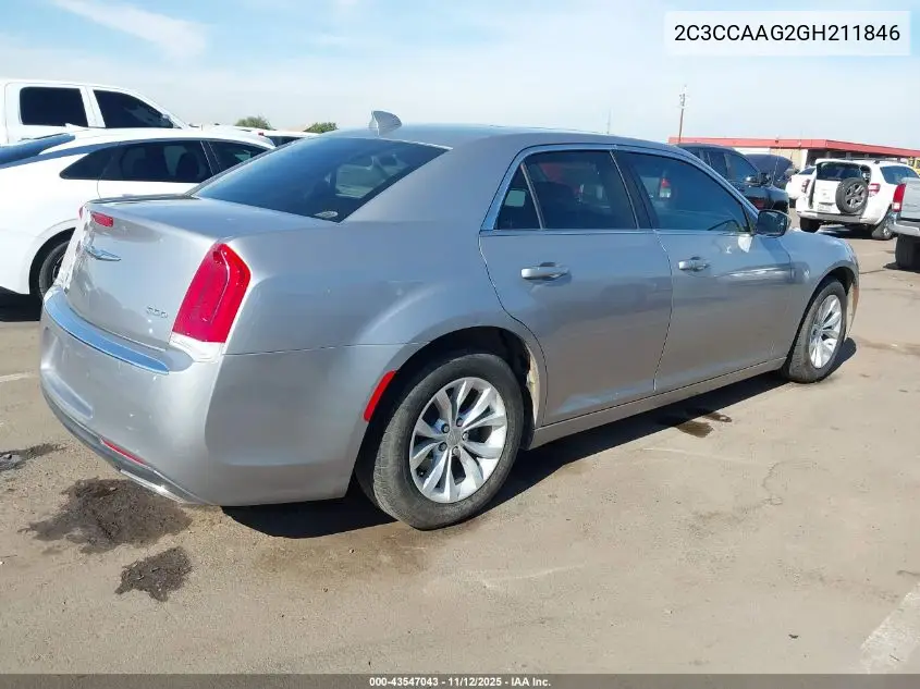 2C3CCAAG2GH211846 2016 Chrysler 300 Limited