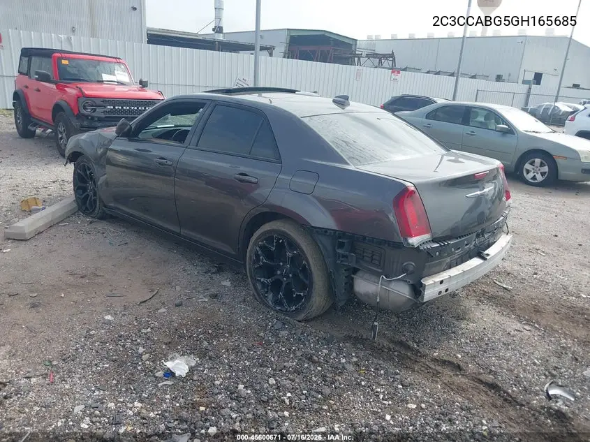 2016 Chrysler 300 300S VIN: 2C3CCABG5GH165685 Lot: 45600671