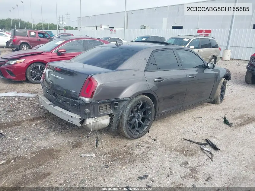 2016 Chrysler 300 300S VIN: 2C3CCABG5GH165685 Lot: 45600671